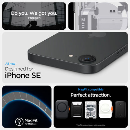 Spigen Ultra Hybrid MagSafe Case for iPhone 16e Zero One - White_12