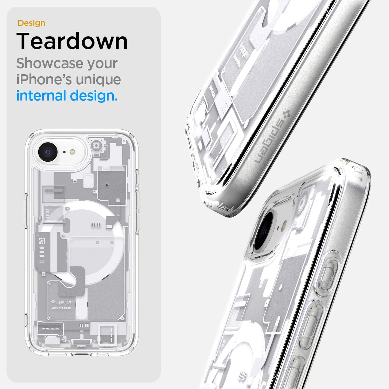 Spigen Ultra Hybrid MagSafe Case for iPhone 16e Zero One - White_14