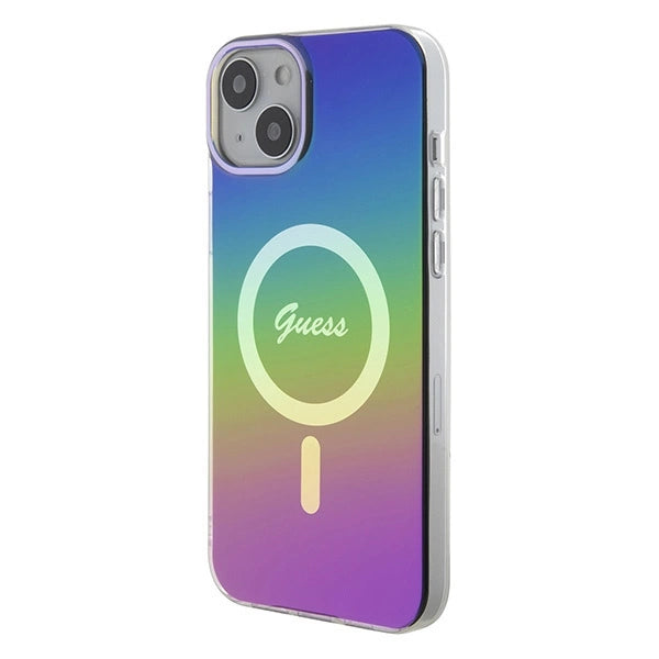 Guess IML Iridescent MagSafe case for iPhone 15 Plus / 14 Plus 6.7" - multicolor_1