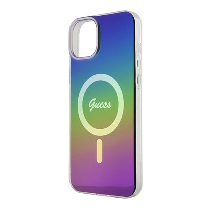 Guess IML Iridescent MagSafe case for iPhone 15 / 14 / 13 6.1" - multicolor_5