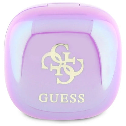 Guess 4G Printed Logo Bluetooth TWS Headphones + Docking Station - Purple_1
