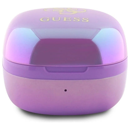 Guess 4G Printed Logo Bluetooth TWS Headphones + Docking Station - Purple_2