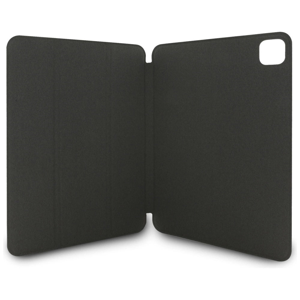 Karl Lagerfeld Saffiano Magnetic Karl &amp; Choupette iPad Pro 11" 2024 Book Cover Case - Black_3