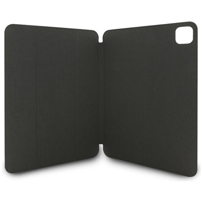 Karl Lagerfeld Saffiano Magnetic Karl &amp; Choupette iPad Pro 11" 2024 Book Cover Case - Black_3