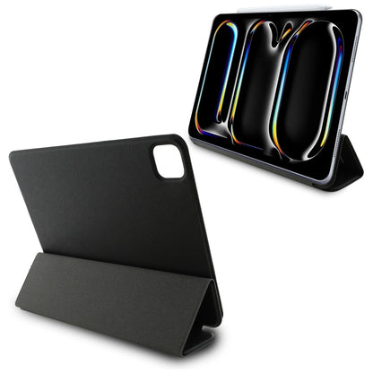 Karl Lagerfeld Saffiano Magnetic Karl &amp; Choupette iPad Pro 11" 2024 Book Cover Case - Black_5