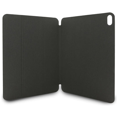Karl Lagerfeld Saffiano Magnetic Karl &amp; Choupette iPad Air 11" 2024 Book Cover Case - Black_3
