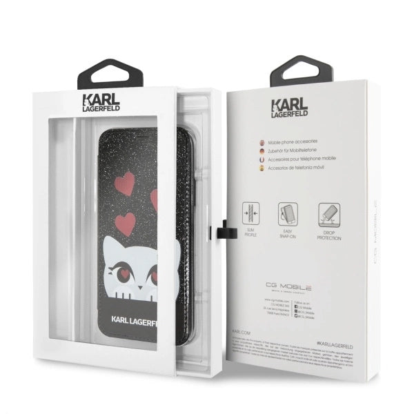 Karl Lagerfeld Valentine iPhone X/Xs Case - Black_6