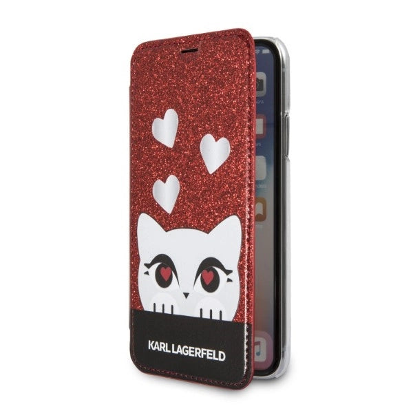 Karl Lagerfeld Valentine iPhone X/XS Case - Red_1