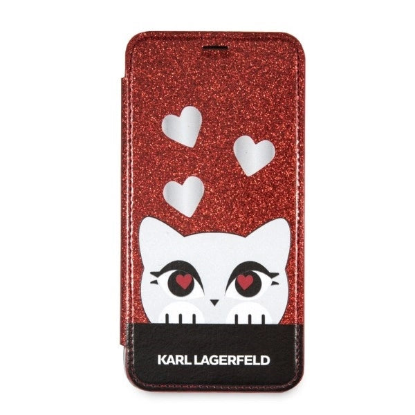 Karl Lagerfeld Valentine iPhone X/XS Case - Red_5