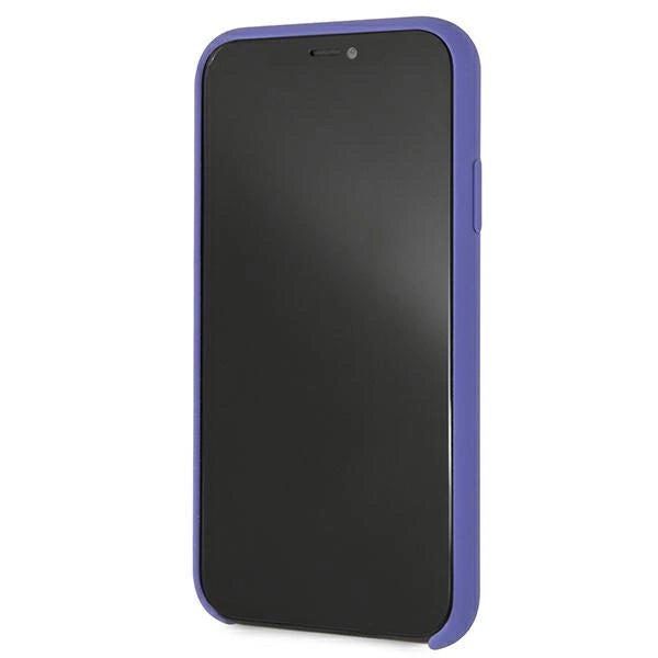 Karl Lagerfeld Silicone iPhone Xr Case - Purple_5