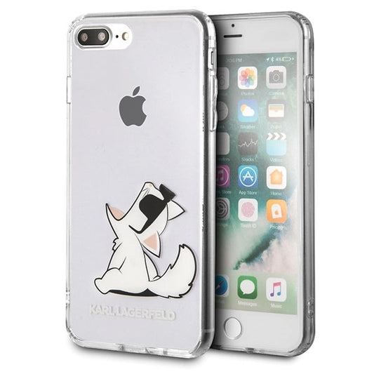 Karl Lagerfeld Choupette Fun iPhone 7 / 8 Plus Case - Transparent_0