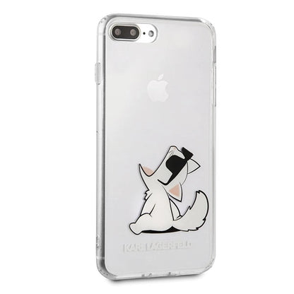 Karl Lagerfeld Choupette Fun iPhone 7 / 8 Plus Case - Transparent_4