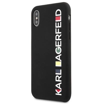 Karl Lagerfeld Glossy Bauhaus iPhone X/XS Case - Black_1