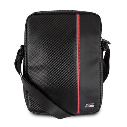 BMW Carbon / Red Stripe 8&quot; Tablet Bag - Black_0