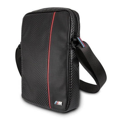 BMW Carbon / Red Stripe 8&quot; Tablet Bag - Black_1