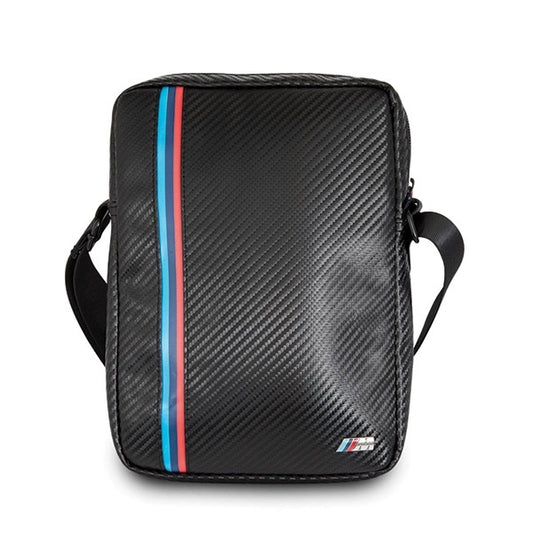 BMW Carbon / Tricolor Stripe 8&quot; Tablet Bag - Black_0