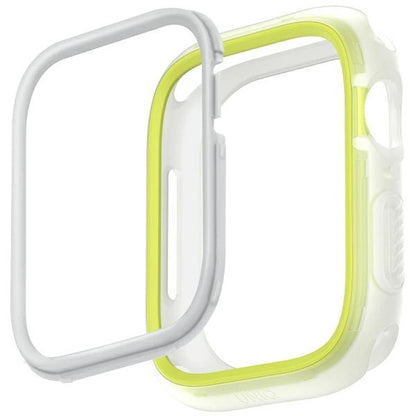 Uniq Moduo Case for Apple Watch 45/44mm Lime-White_1