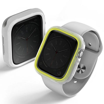 Uniq Moduo Case for Apple Watch 45/44mm Lime-White_2