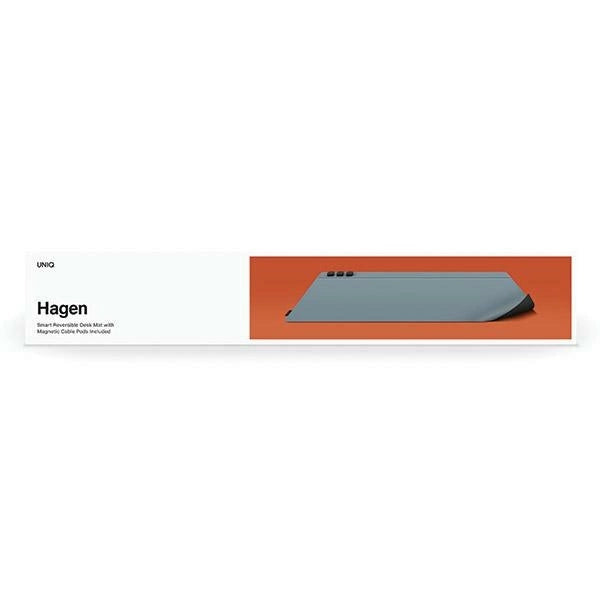 Uniq Hagen Magnetic Desk Pad Double-Sided Black and Blue_6