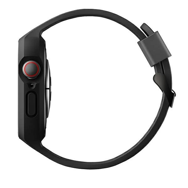 Uniq Monos 2 in 1 Strap + Case for Apple Watch 45/44mm - Black_2