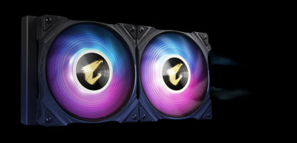 Gigabyte AORUS WATERFORCE X 240 Placa base Sistema de refrigeración líquida todo en uno 12 cm Negro_1