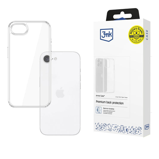 3mk Armor Case for Apple iPhone 16e - transparent_0