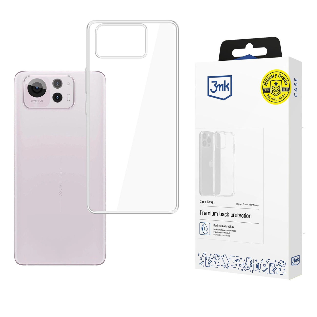 3mk Clear Case for Asus Zenfone 12 Ultra - transparent_0