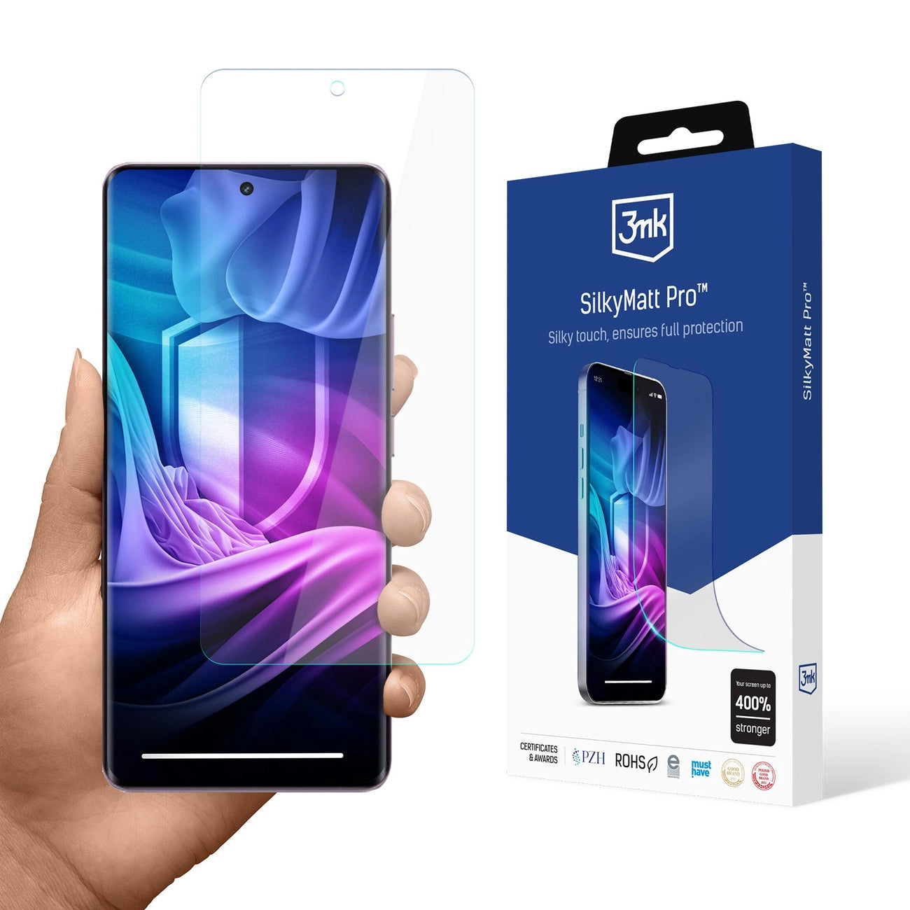 Matte film 3mk Silky Matt Pro for Realme 14 Pro_0