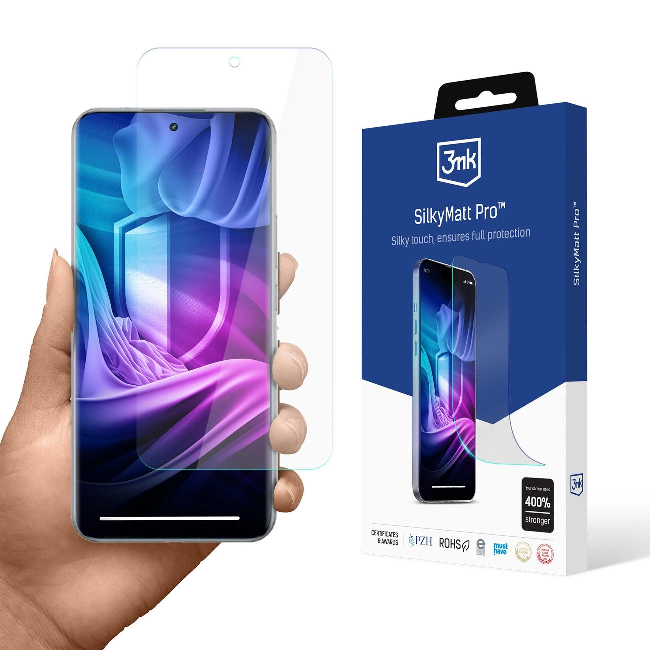 Matte film 3mk Silky Matt Pro for Realme 14 Pro+_0