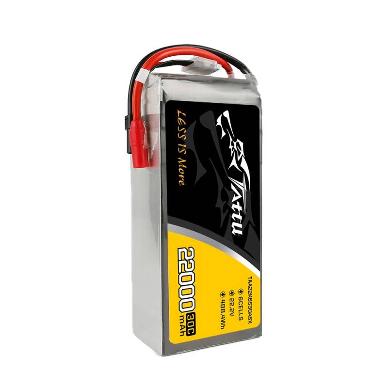 Battery Tattu 22000mAh 22.2V 30C 6S1P LiPo AS150+XT150_3