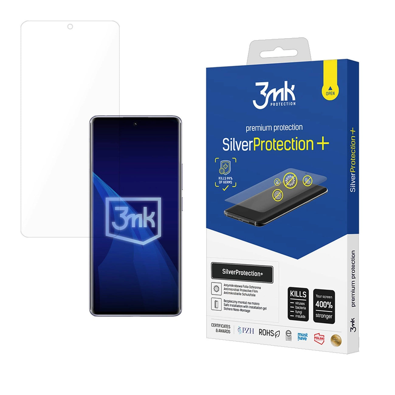 Protective film 3mk SilverProtection+ for Xiaomi Redmi Note 14 Pro 4G_0
