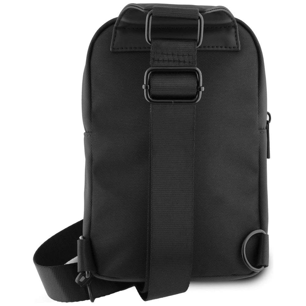US Polo Petit Pique Crossbody Phone Bag Black_2