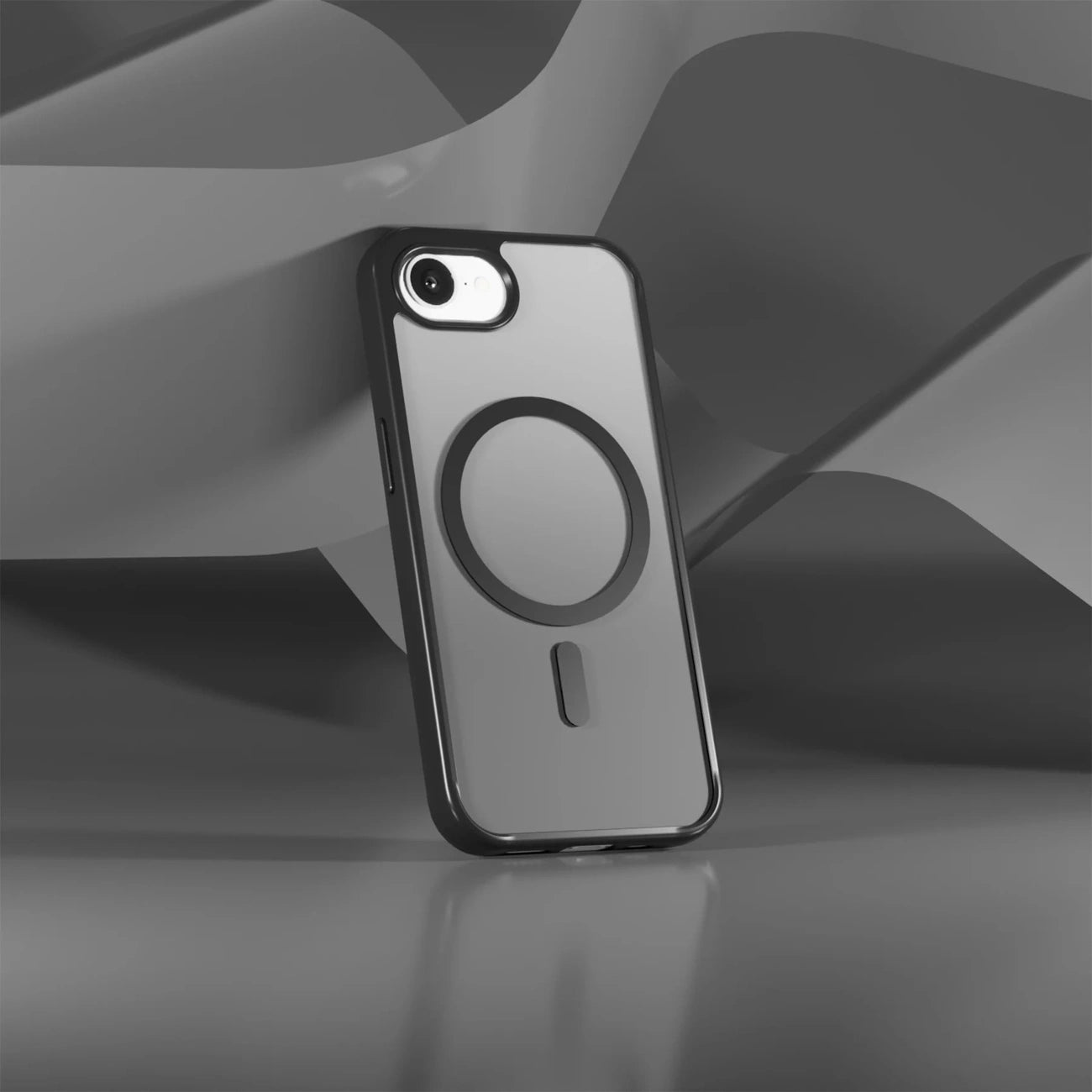 Puro Cover in TPU "GRADIENT" with Magsafe and gradient effect for iPhone 16E, black_1