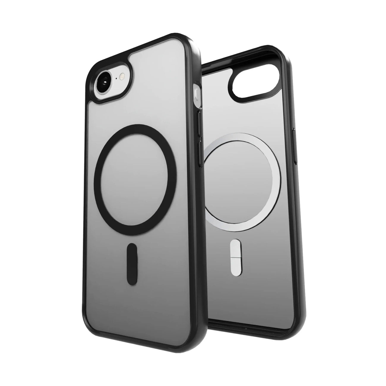 Puro Cover in TPU "GRADIENT" with Magsafe and gradient effect for iPhone 16E, black_4