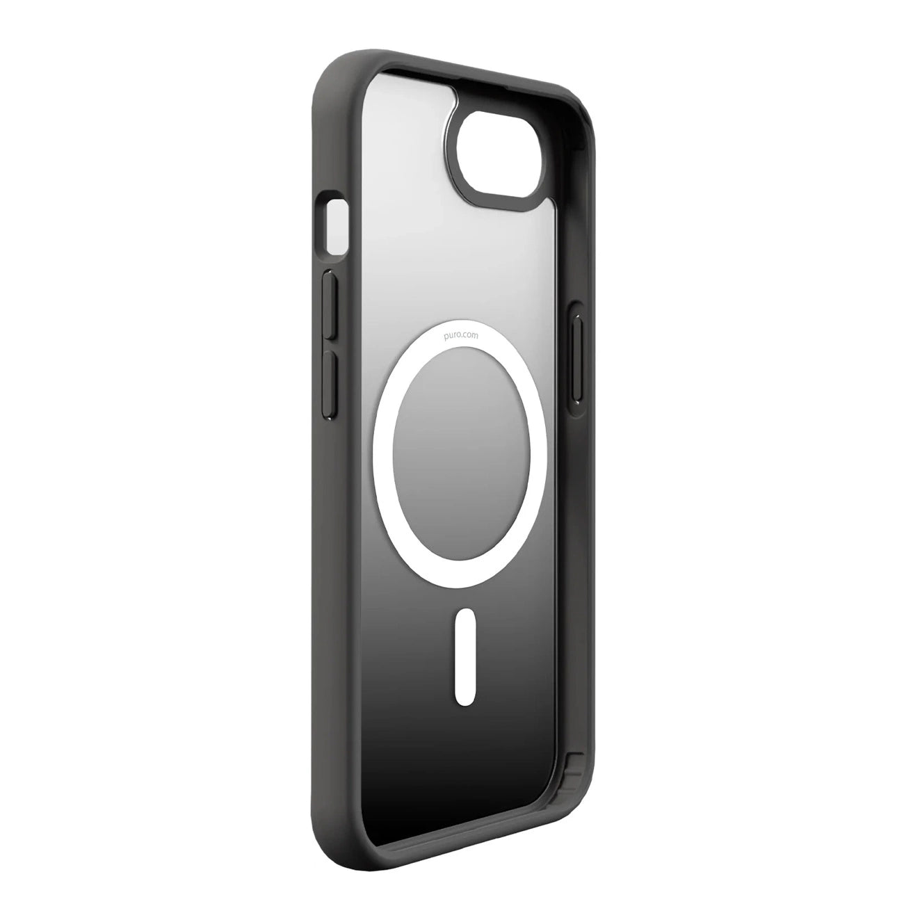 Puro Cover in TPU "GRADIENT" with Magsafe and gradient effect for iPhone 16E, black_6