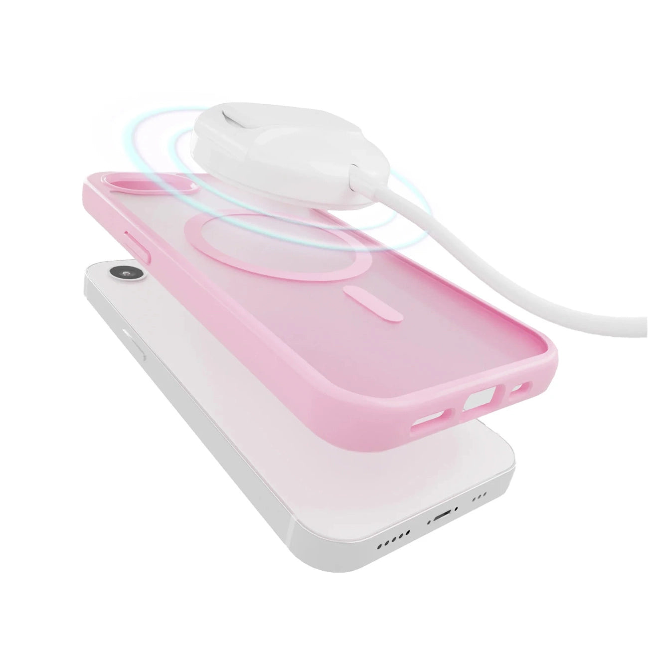 Puro Cover in TPU "GRADIENT" with Magsafe and gradient effect for iPhone 16E, pink_2