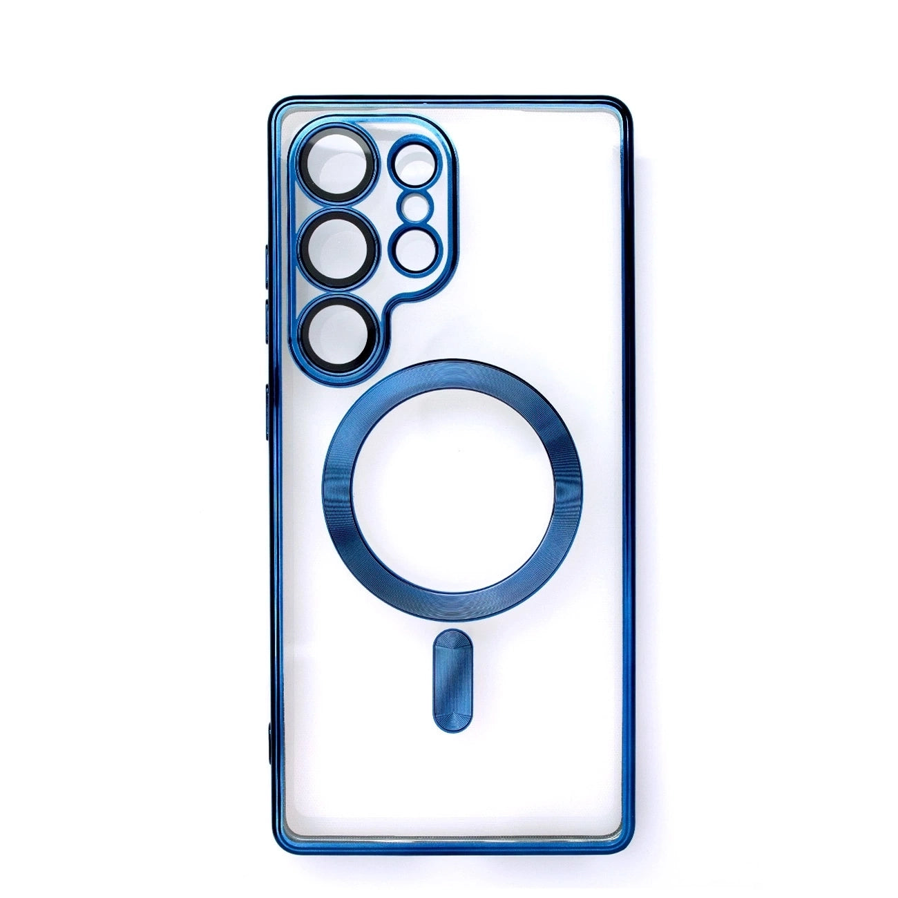 Electroplated Case with MagSafe for iPhone 16e - Blue_0