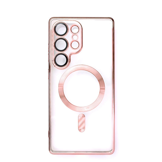 Electroplated Case with MagSafe for iPhone 16e - Pink_0