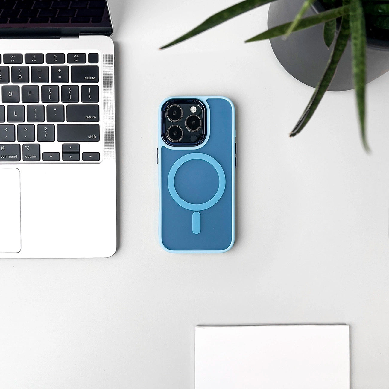 Fashion Case with MagSafe for Samsung Galaxy A36 5G - Blue_6