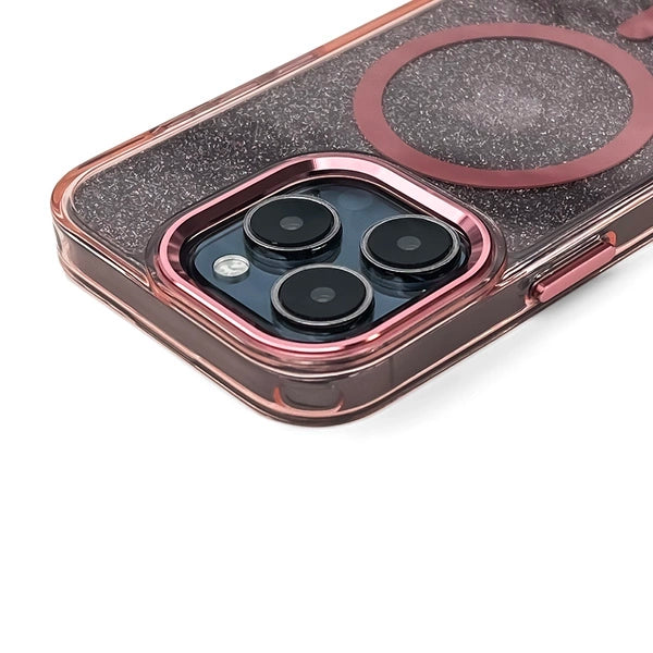 Glitter Case with MagSafe for Samsung Galaxy A56 5G - Pink_1