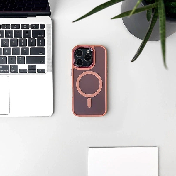 Glitter Case with MagSafe for Samsung Galaxy A56 5G - Pink_3