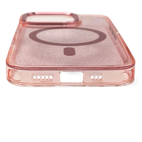 Glitter Case with MagSafe for Samsung Galaxy A56 5G - Pink_4