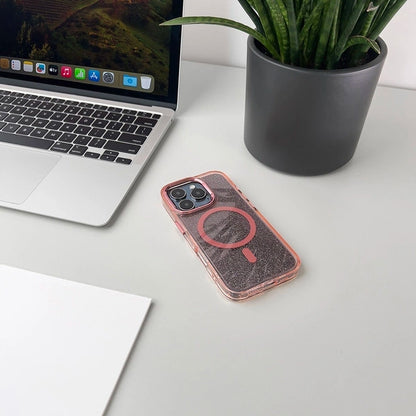 Glitter Case with MagSafe for Samsung Galaxy A56 5G - Pink_5