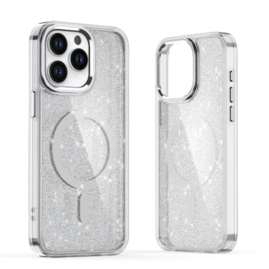 Glitter Case with MagSafe for Samsung Galaxy A56 5G - White_0