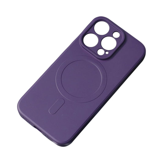 Samsung Galaxy S25 Edge Silicone Case with MagSafe - Purple_0