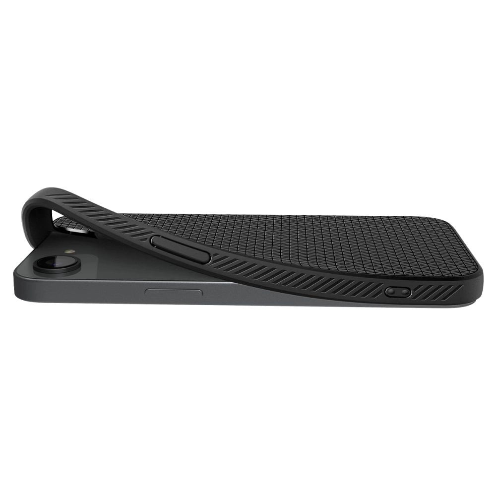 Spigen Liquid Air iPhone 16e Case - Matte Black_9