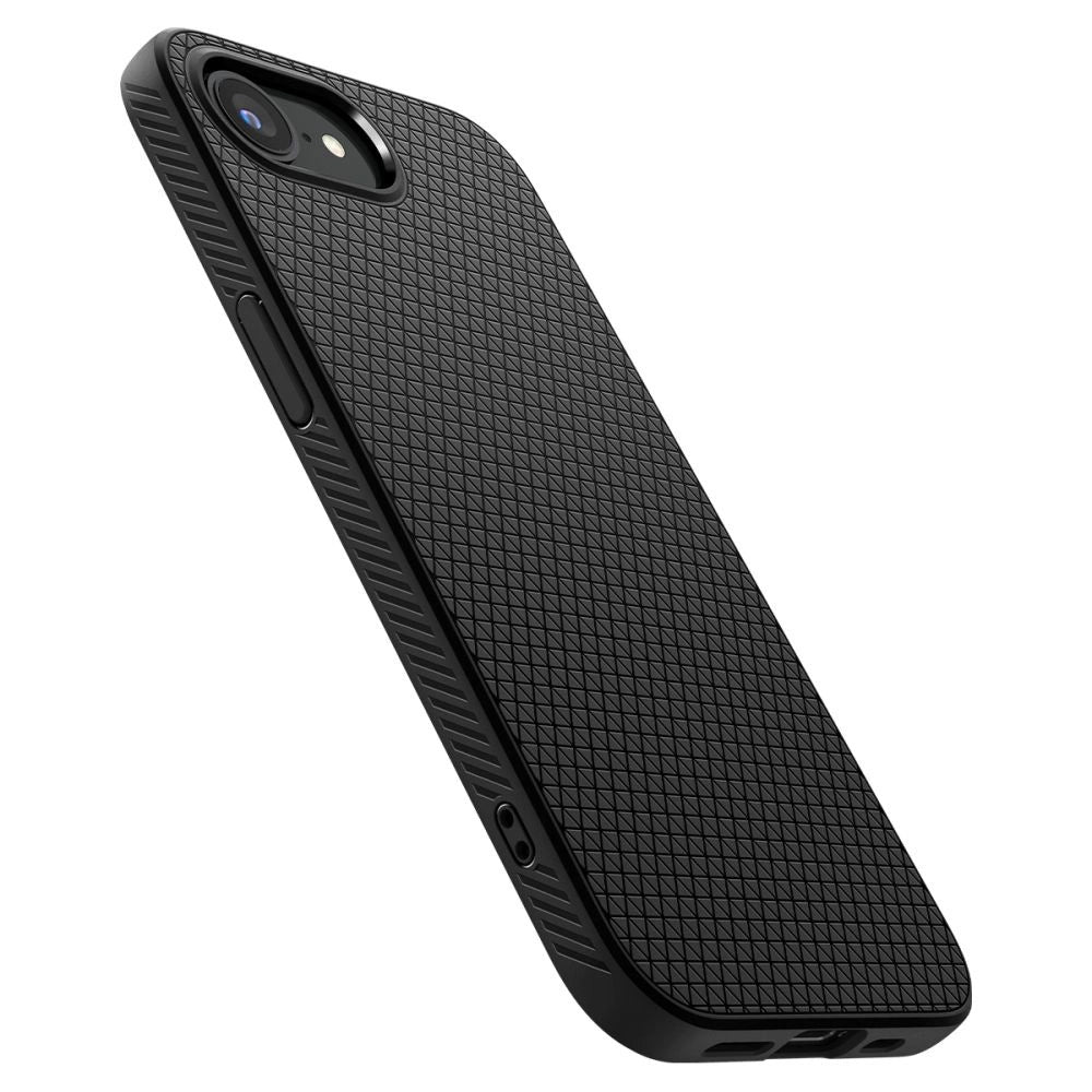 Spigen Liquid Air iPhone 16e Case - Matte Black_11