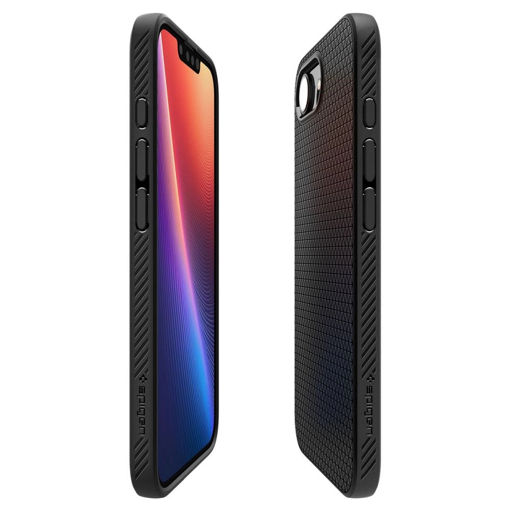 Spigen Liquid Air iPhone 16e Case - Matte Black_12