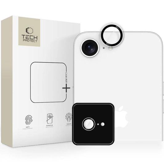 Tech-Protect Camring Fit+ Lens Cover for iPhone 16e - Clear_0
