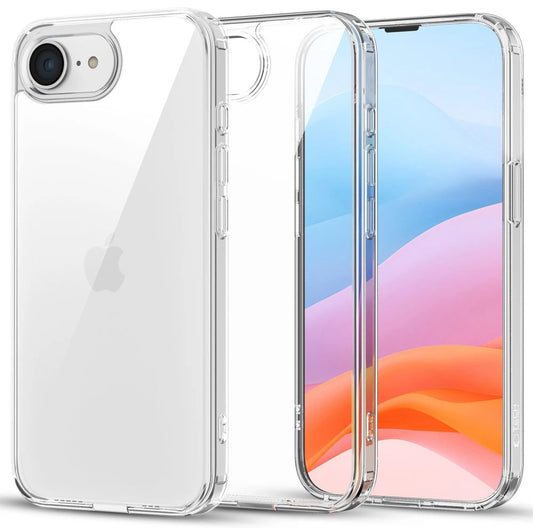 Tech-Protect FlexAir Hybrid Case for iPhone 16e - Clear_0